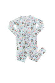 Dream Big Little Co x CoComelon SPRINGTIME MELON DREAM RUFFLE ROMPER