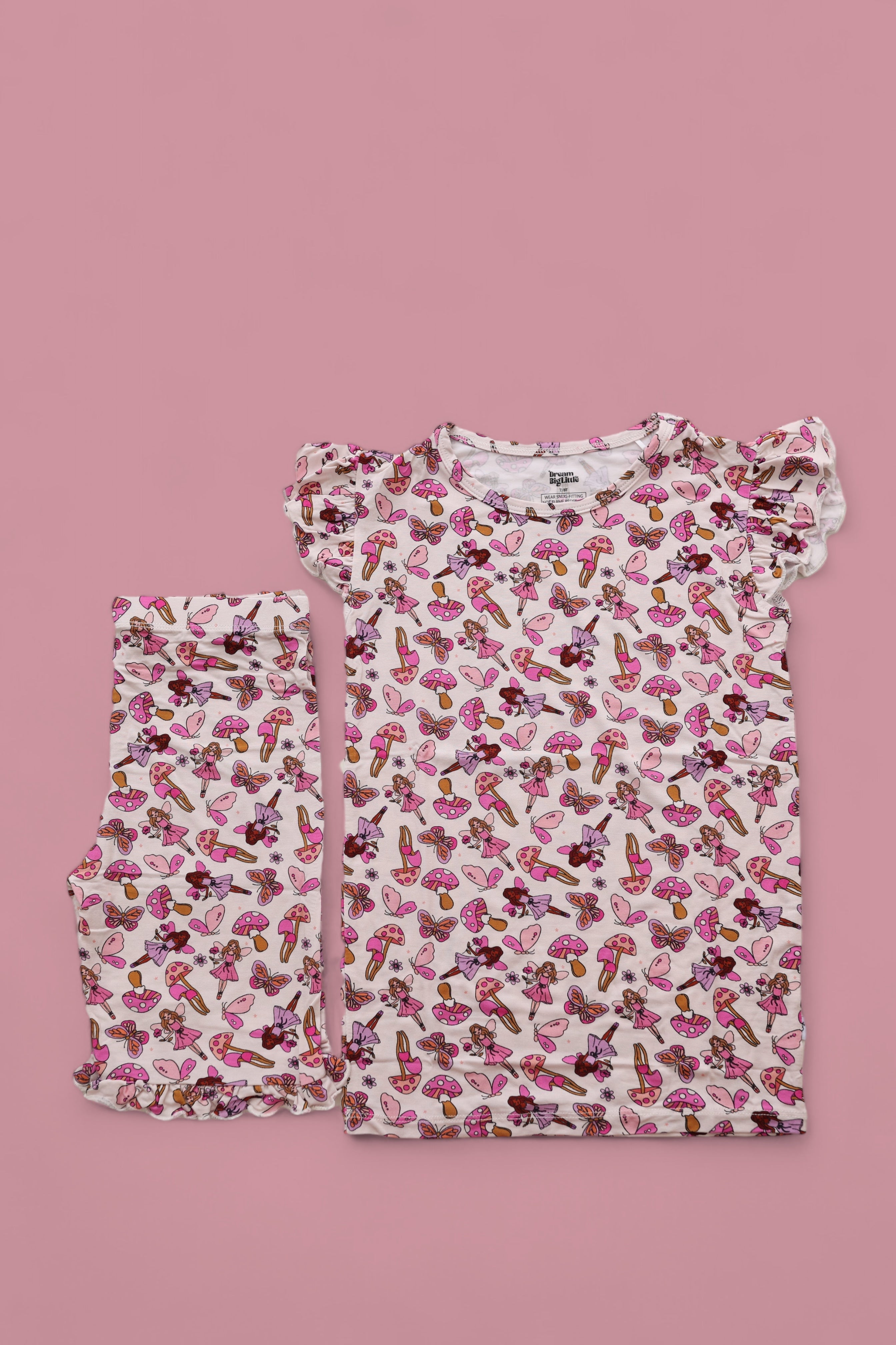 EXCLUSIVE FAIRY FRIENDS DREAM RUFFLE SHORT SET
