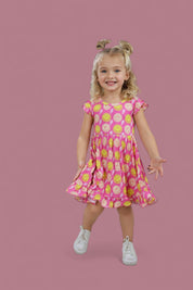 RADIANT SMILES DREAM RUFFLE DRESS