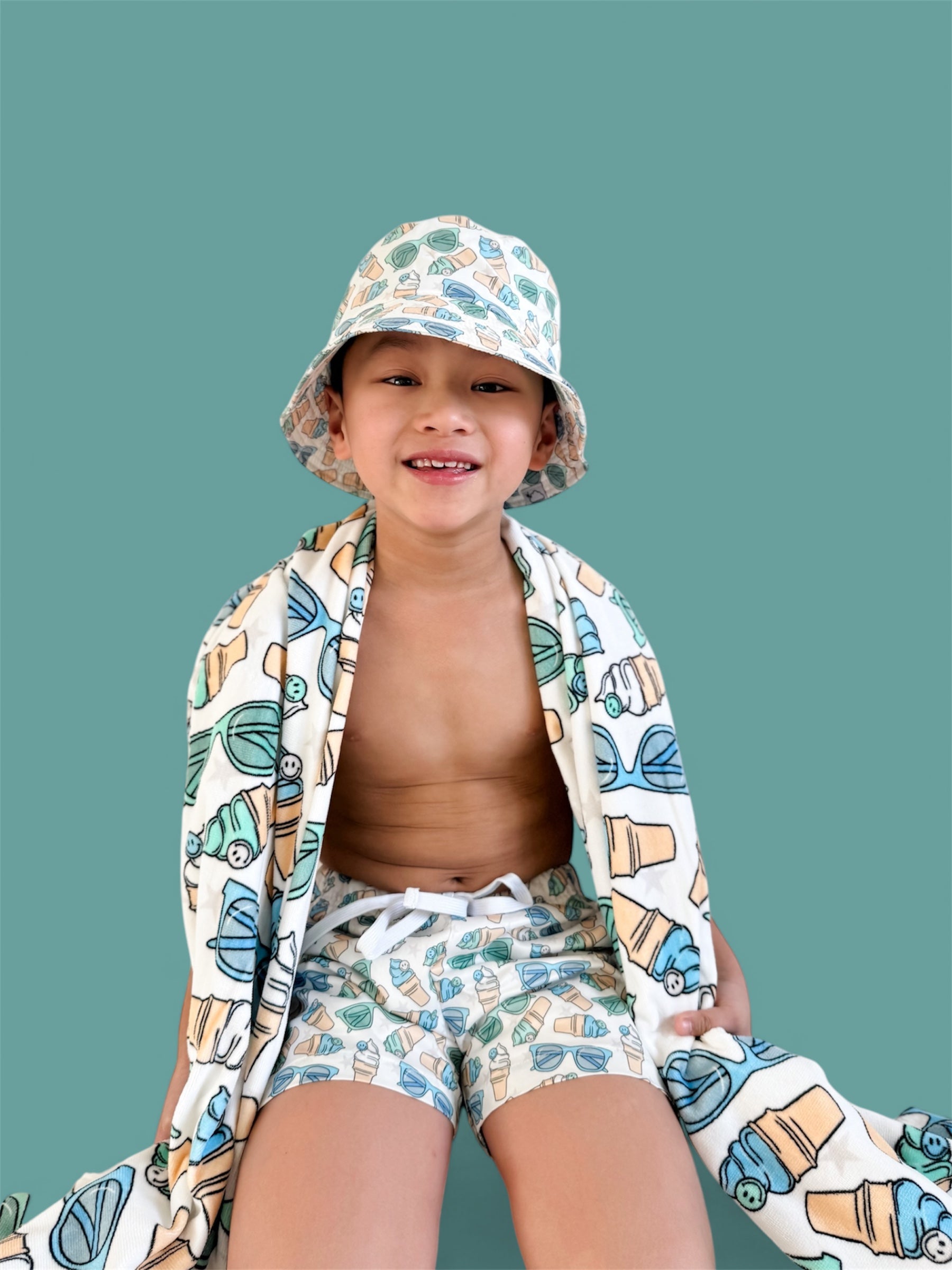 COOL SUMMER DREAM SWIM TRUNKS