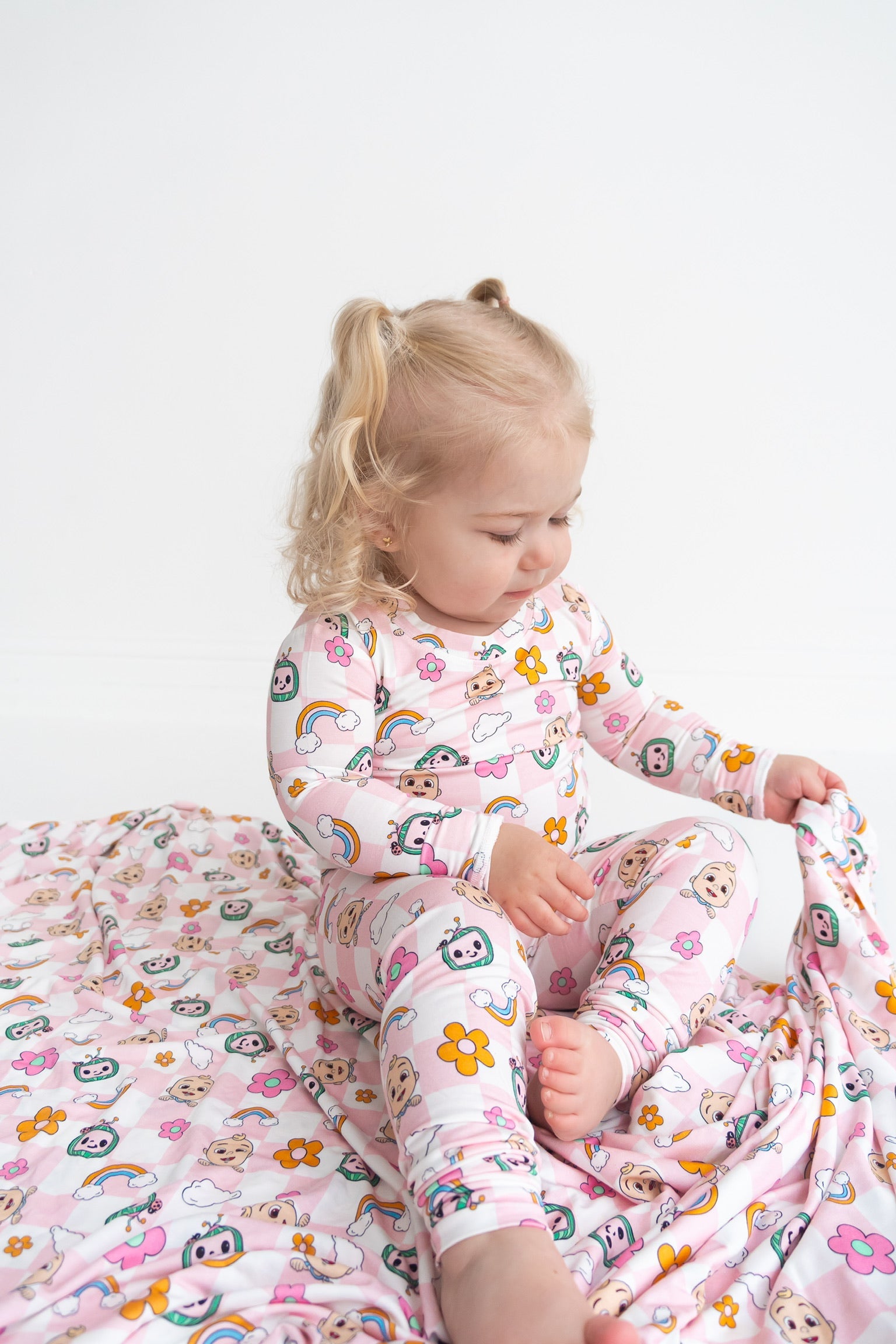 Dream Big Little Co x CoComelon JJ RAINBOW CHECKERS DREAM SET
