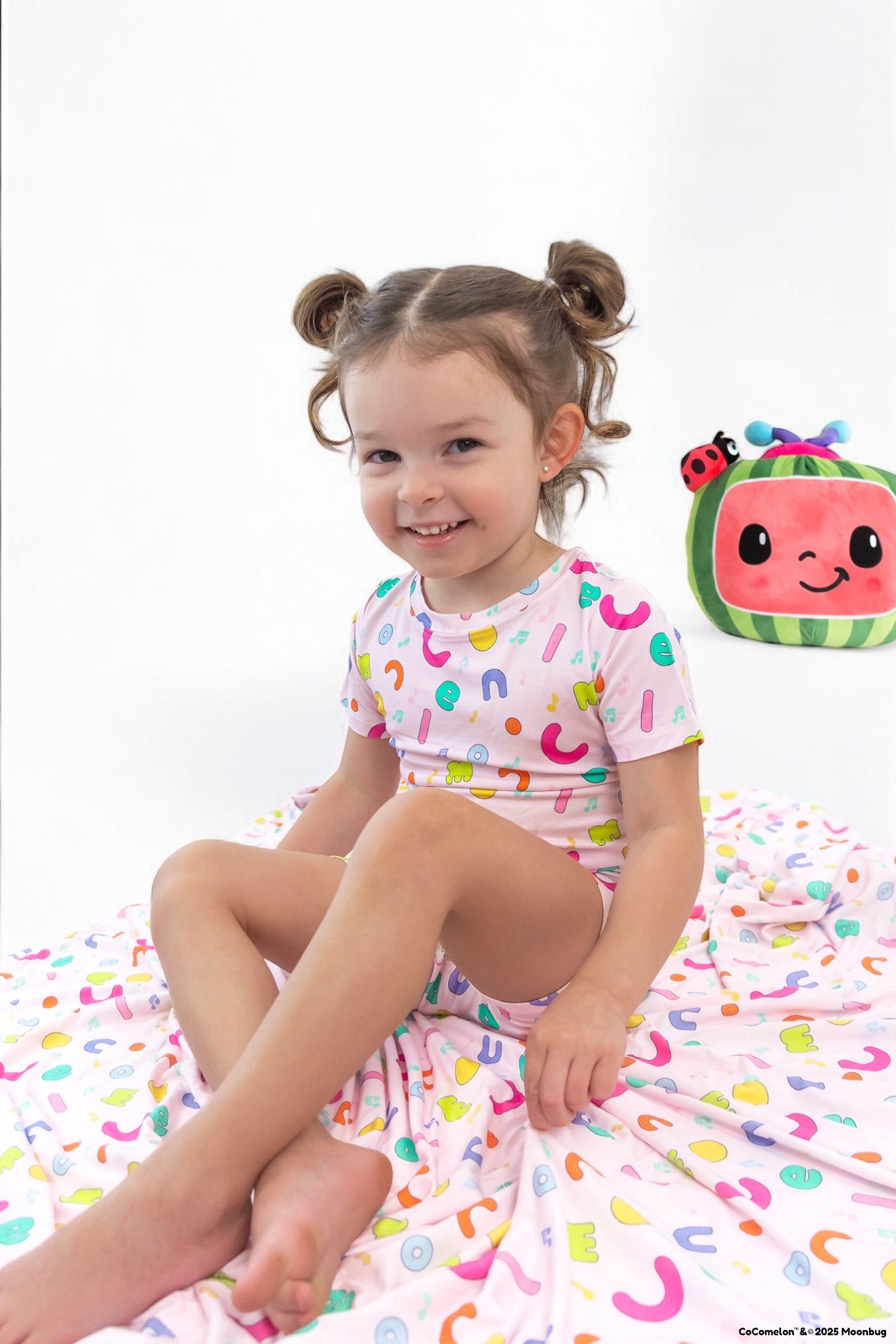 Dream Big Little Co x CoComelon ALPHABET DREAM SHORT SET