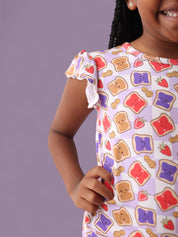 EXCLUSIVE PEANUT BUTTER JELLY TIME DREAM RUFFLE SHORT SET