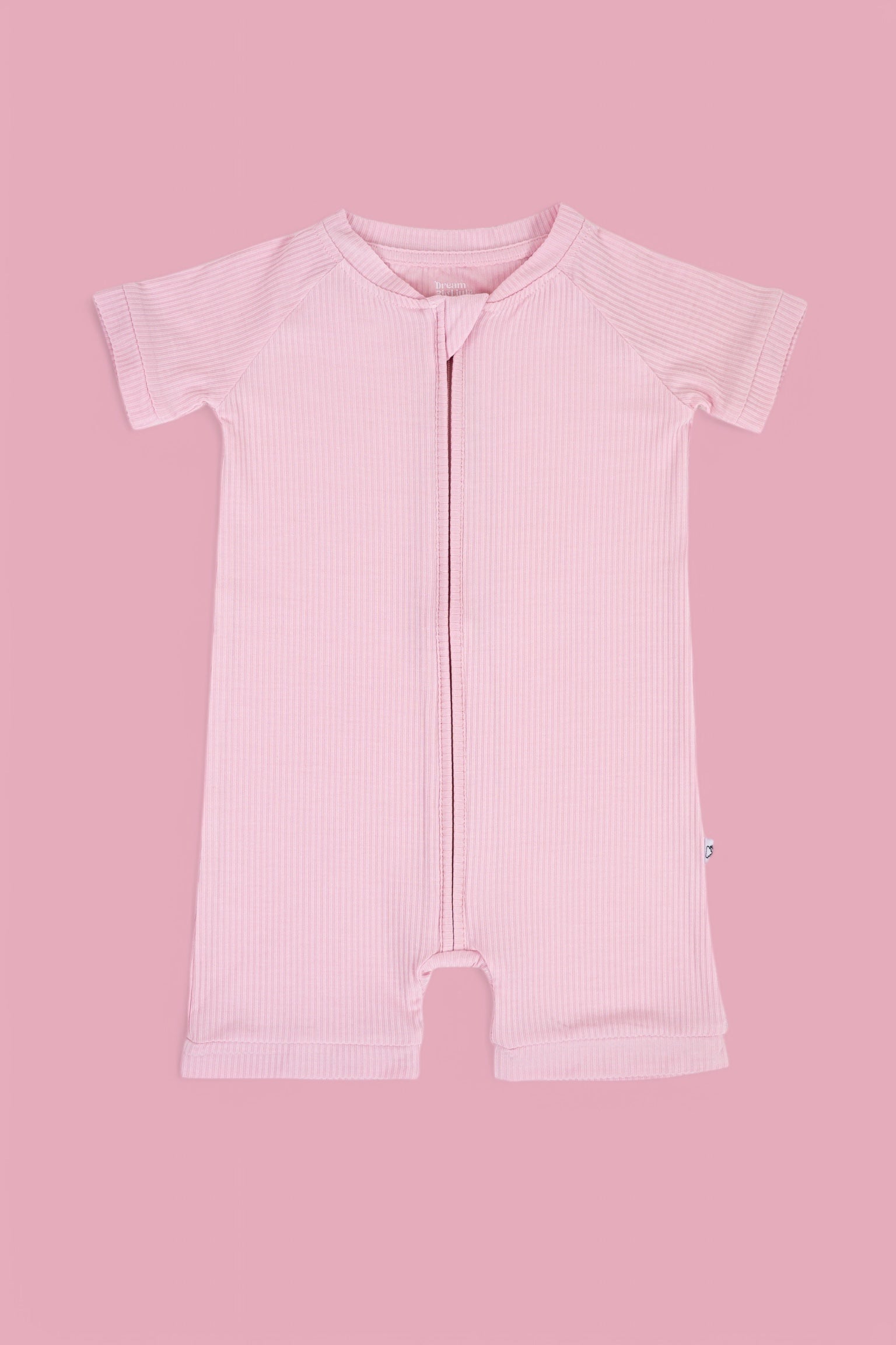 PINK ROSE RIB SHORTIE
