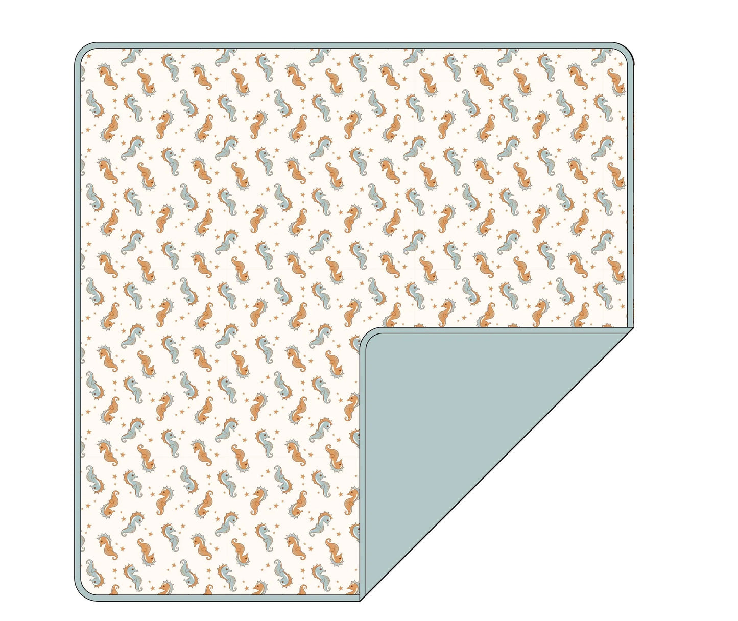 Seahorsin’ Around | Blanket