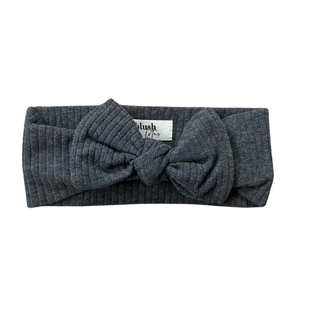 Kinsley Headband | Charcoal