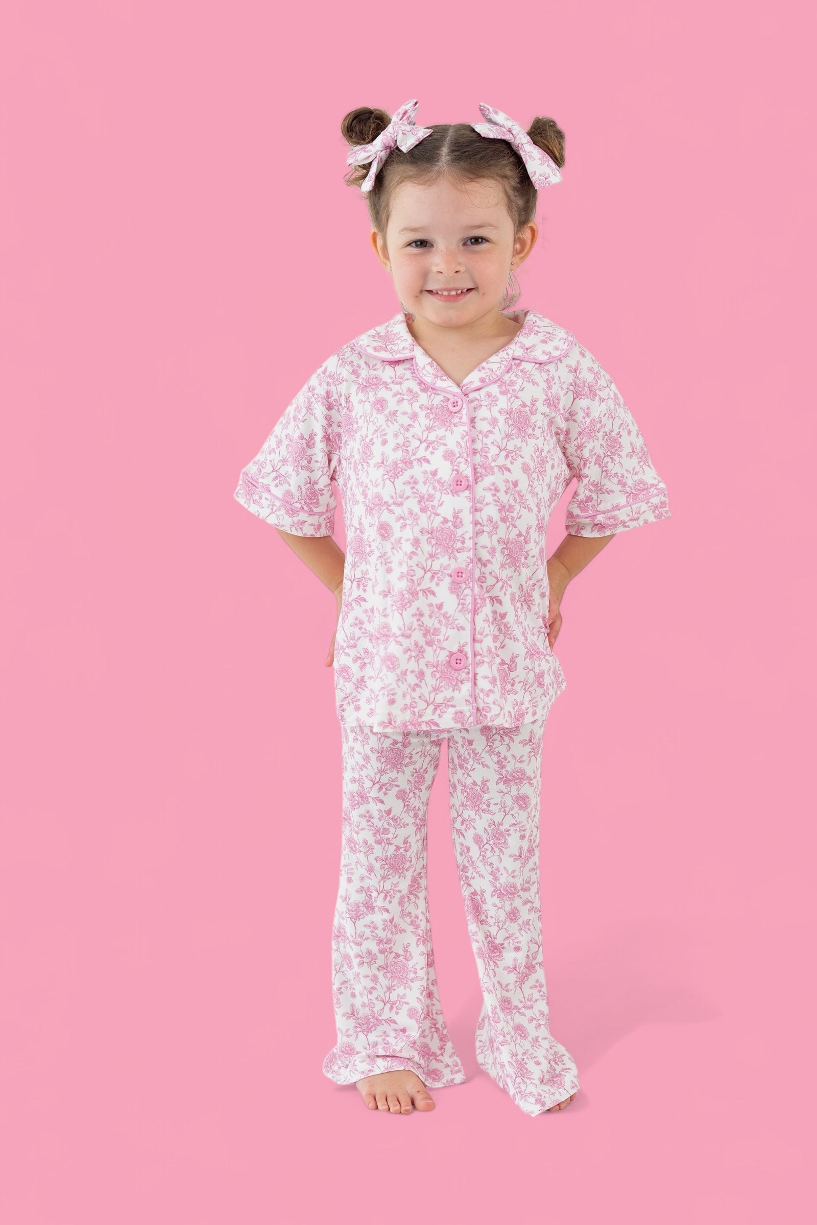 ROSEWOOD TOILE DREAM GIRL'S FLARE SET
