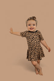 LEOPARD DREAM BODYSUIT DRESS