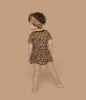 LEOPARD DREAM BODYSUIT DRESS