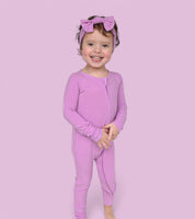 FOREVER LILAC RIB DREAM ROMPER