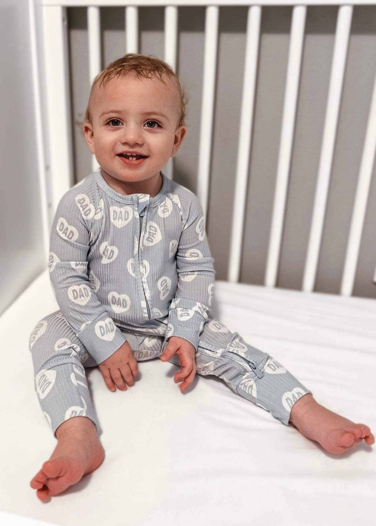 Daddy's Whole Heart (blue) • Zippy + Set