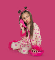PUCKER UP GIRL'S FLARE FEATHERED DREAM SET