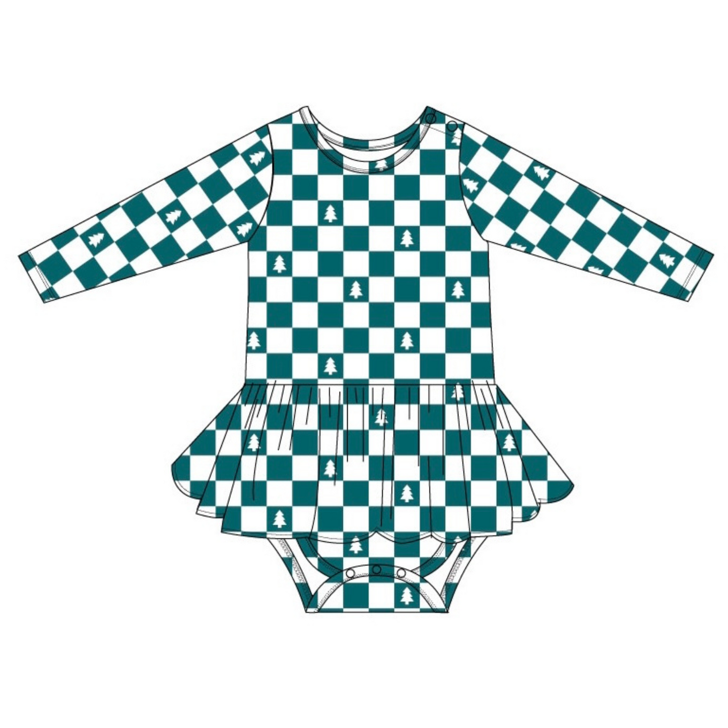 (preorder) Tree Check | Twirl Dress