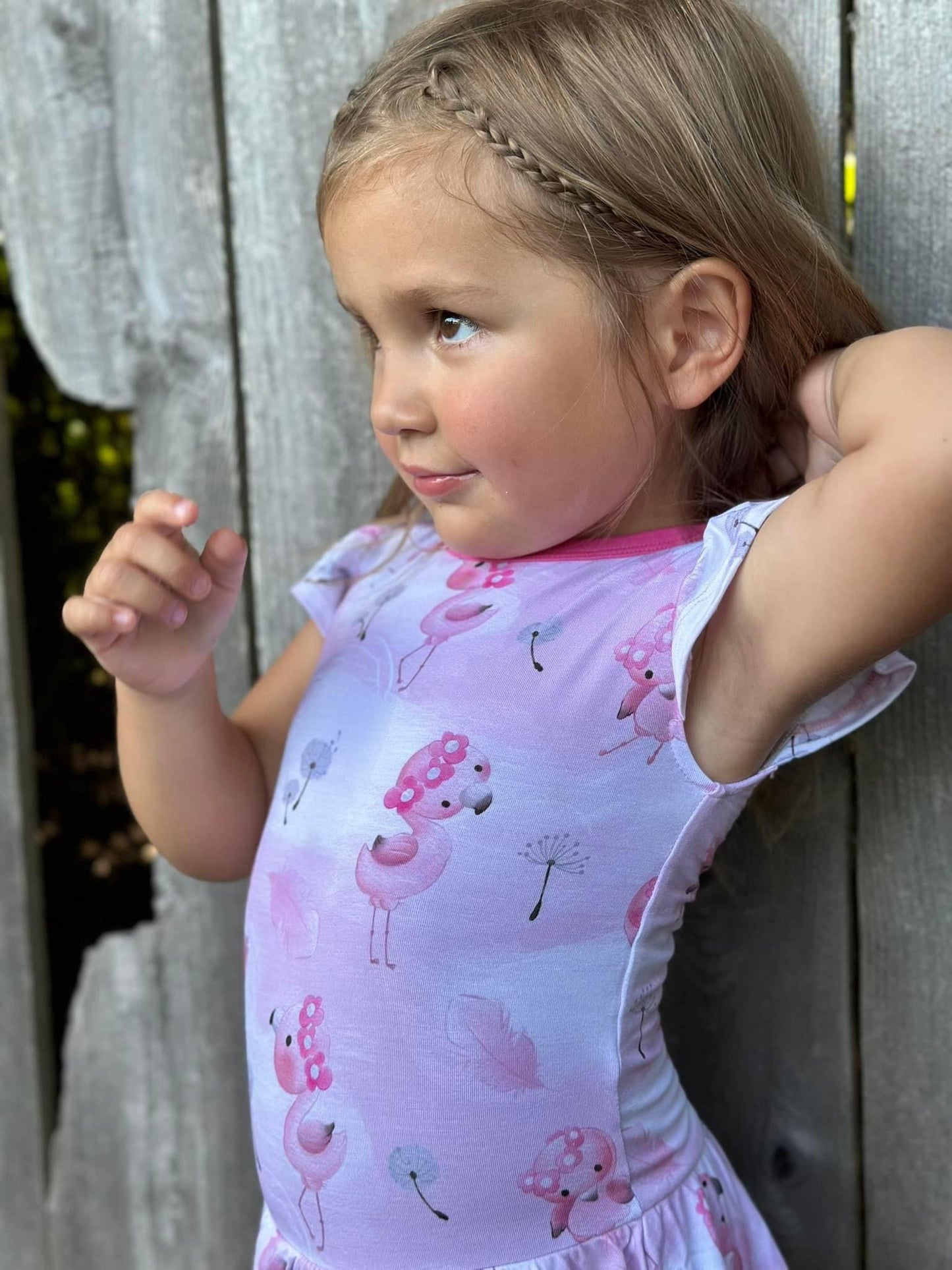 Let’s Flamingle | Twirl Dress
