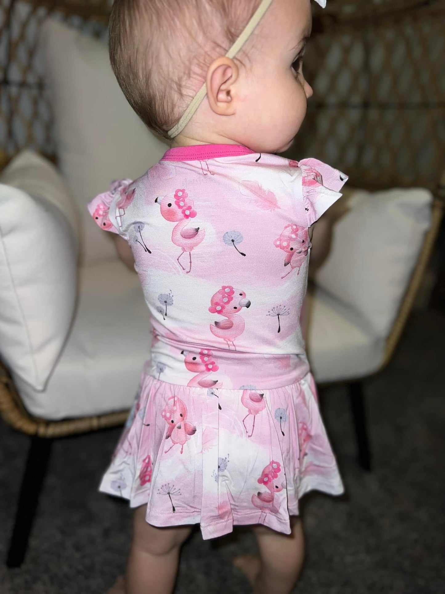 Let’s Flamingle | Twirl Dress