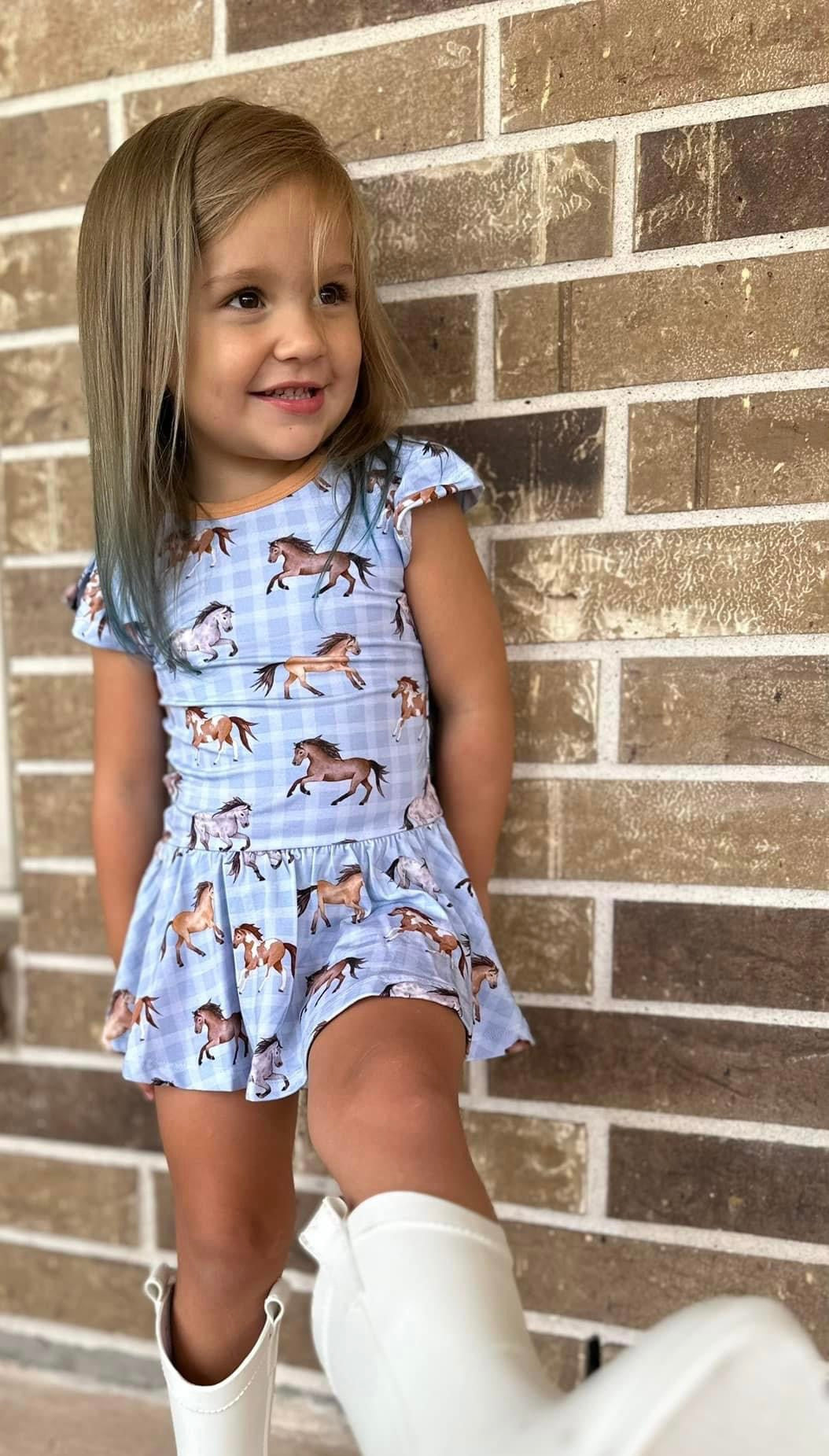 Neigh-ty Night | Twirl Bodysuit Dress
