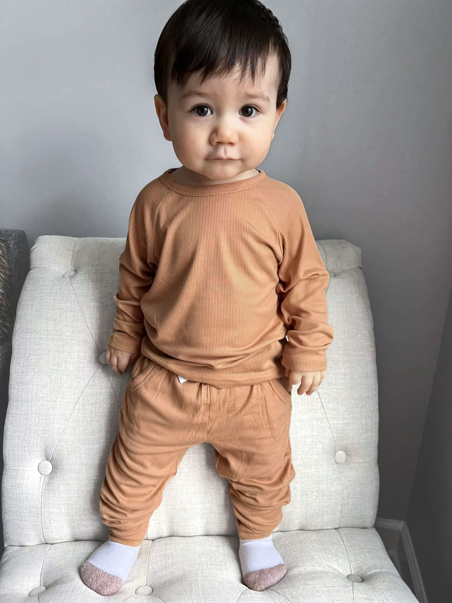 Walker Set (ribbed) | Pumpkin Spice