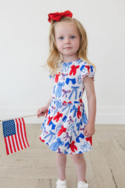 Tied & True: Bodysuit Twirl Dress