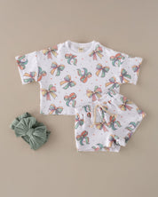 Shorts Set | Happy Bows