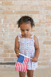 Caroline - Smocked Diaper Dress Set