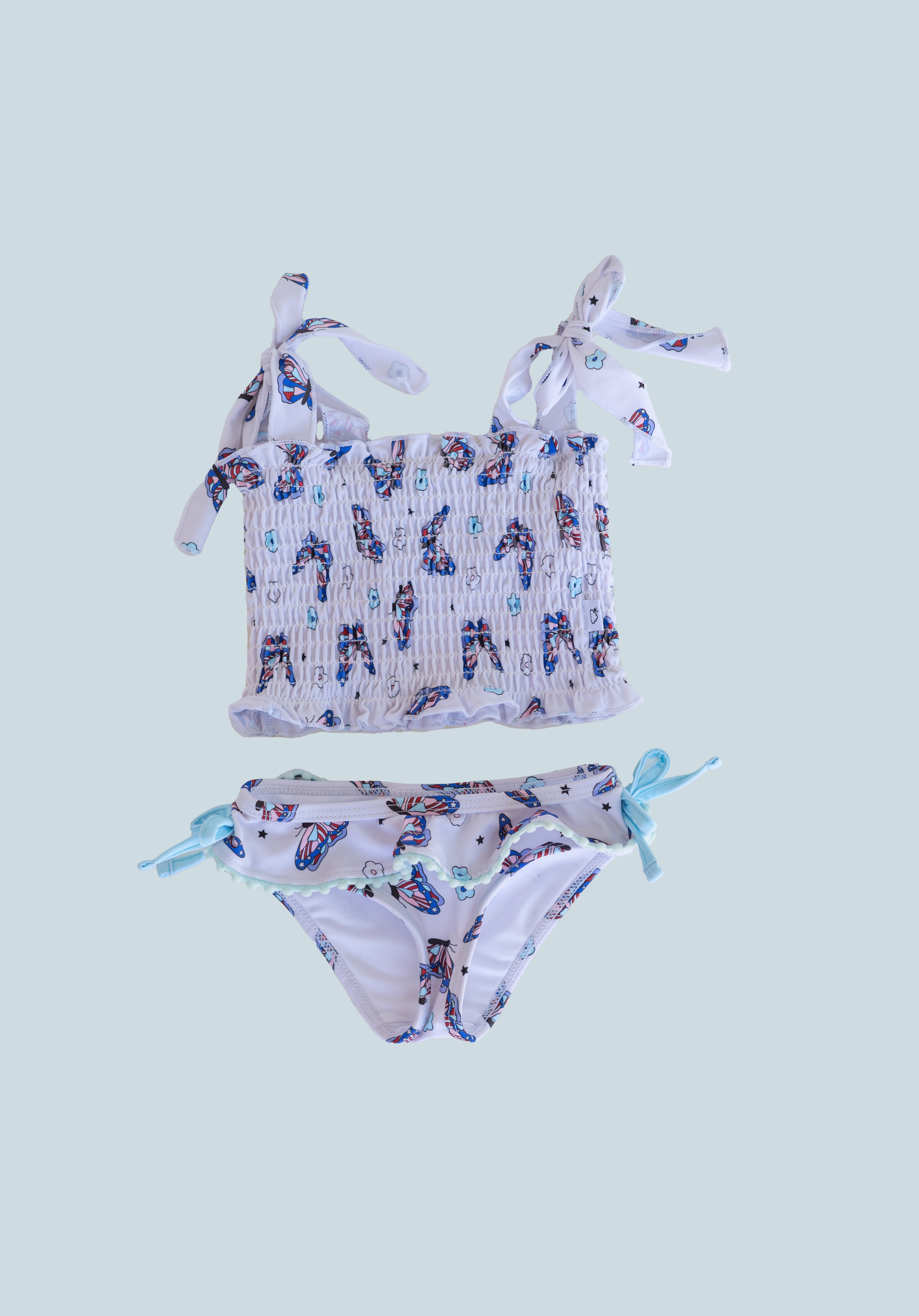 TATUM'S FREEDOM FLYERS DREAM TANKINI TWO PIECE SWIM SUIT