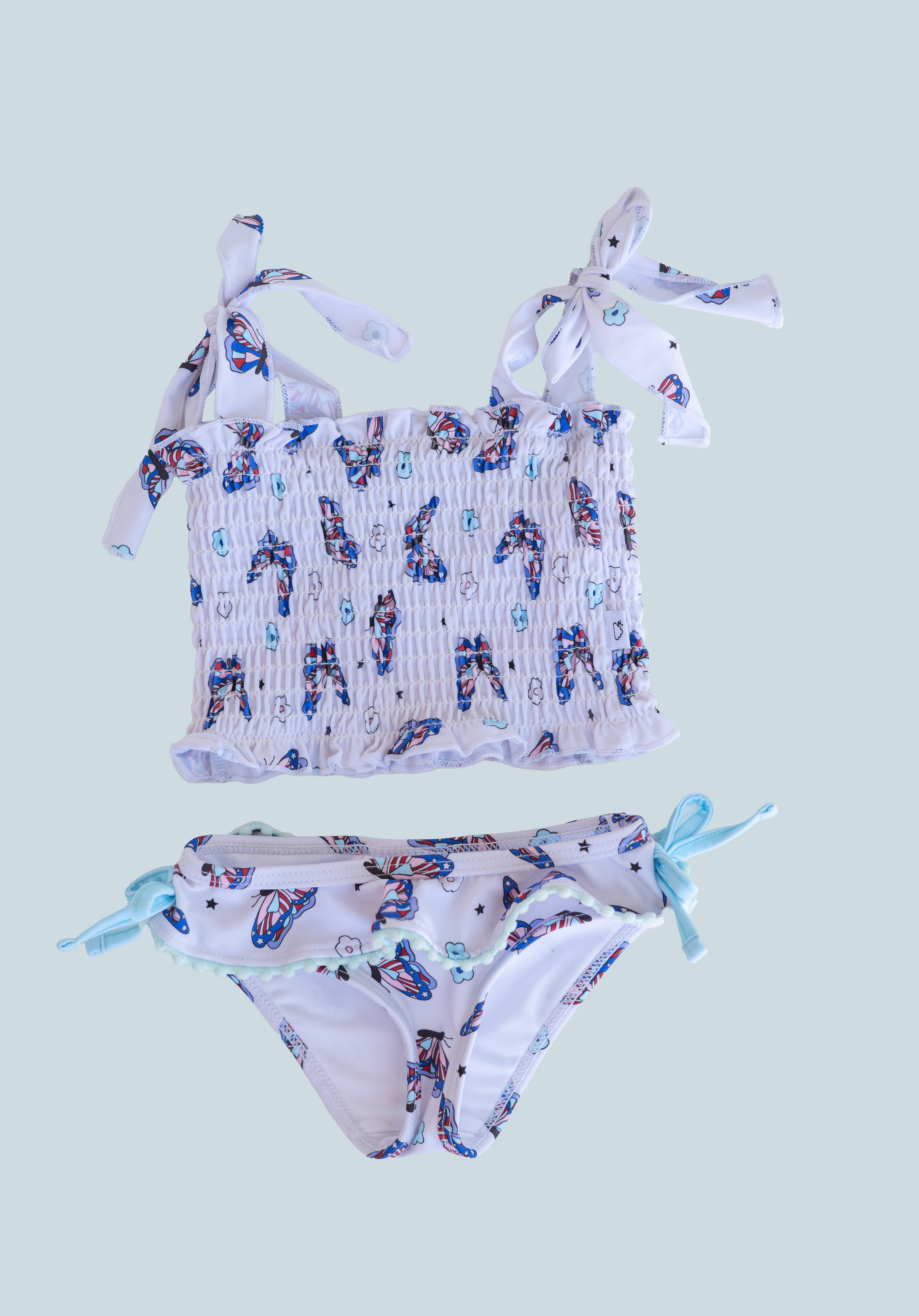 TATUM'S FREEDOM FLYERS DREAM TANKINI TWO PIECE SWIM SUIT