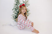 Bamboo Two Piece Set | Retro Candy Cane