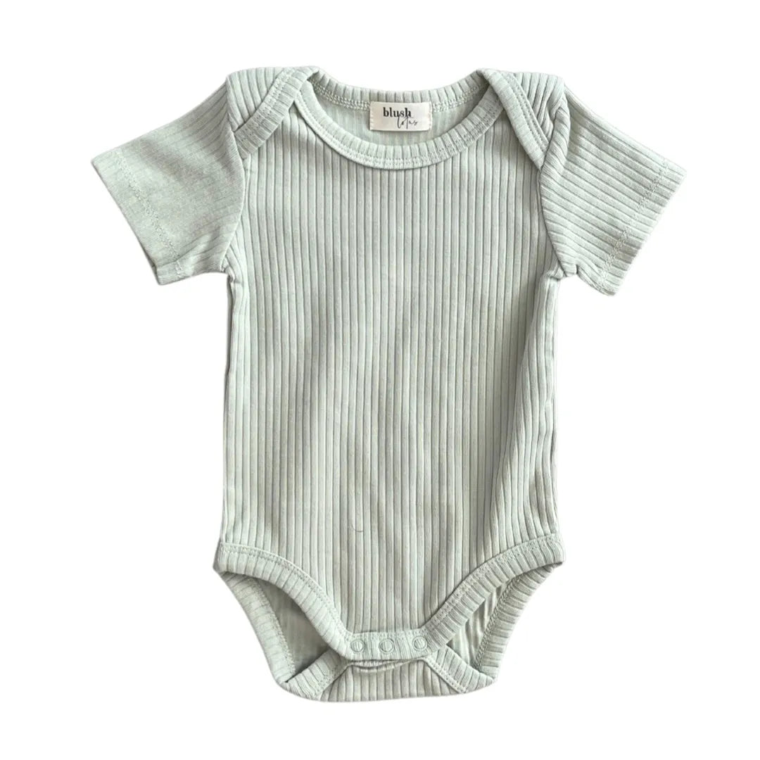 Presley Bodysuit | Short Sleeve | Pistachio