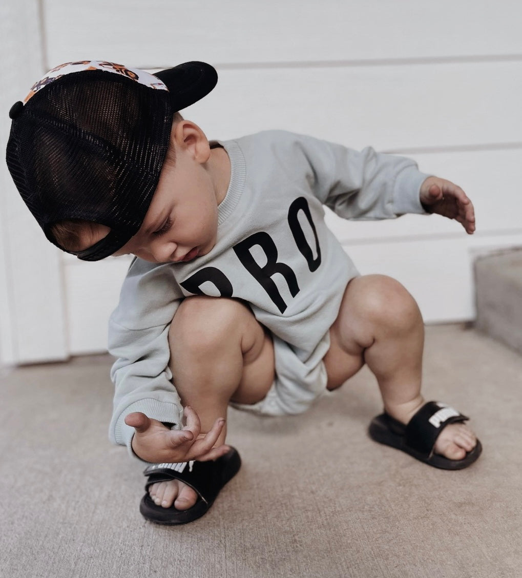 BRO | Bubble Sweater Romper