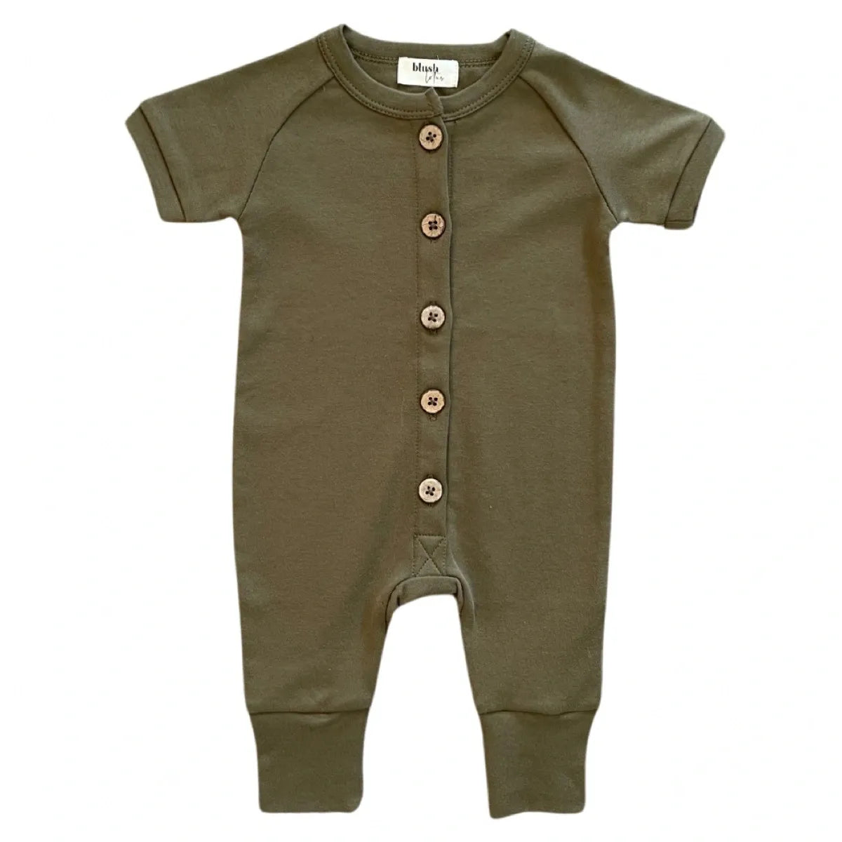 Beckett Romper | Olive
