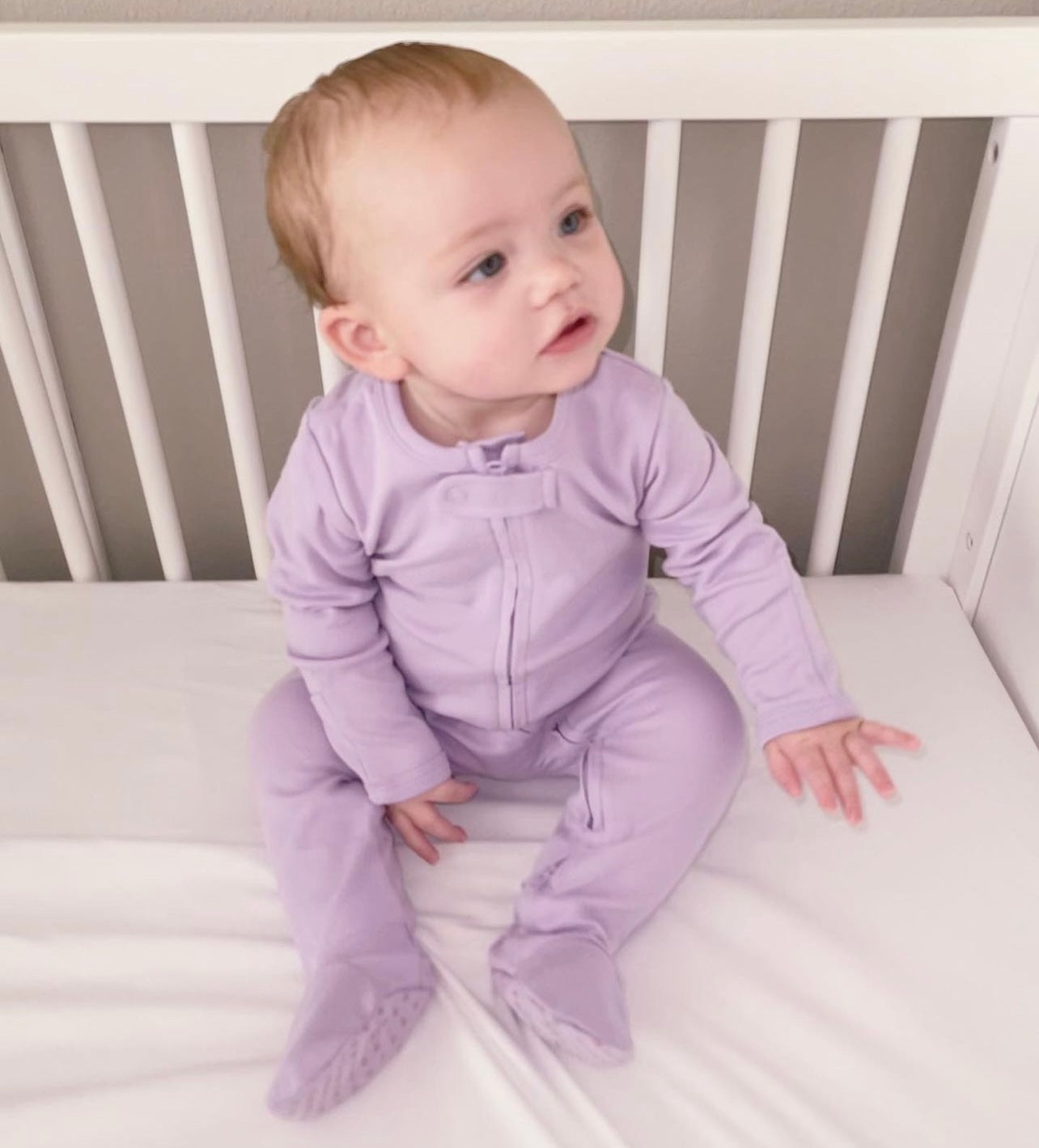 Hayes Footie | Lavender