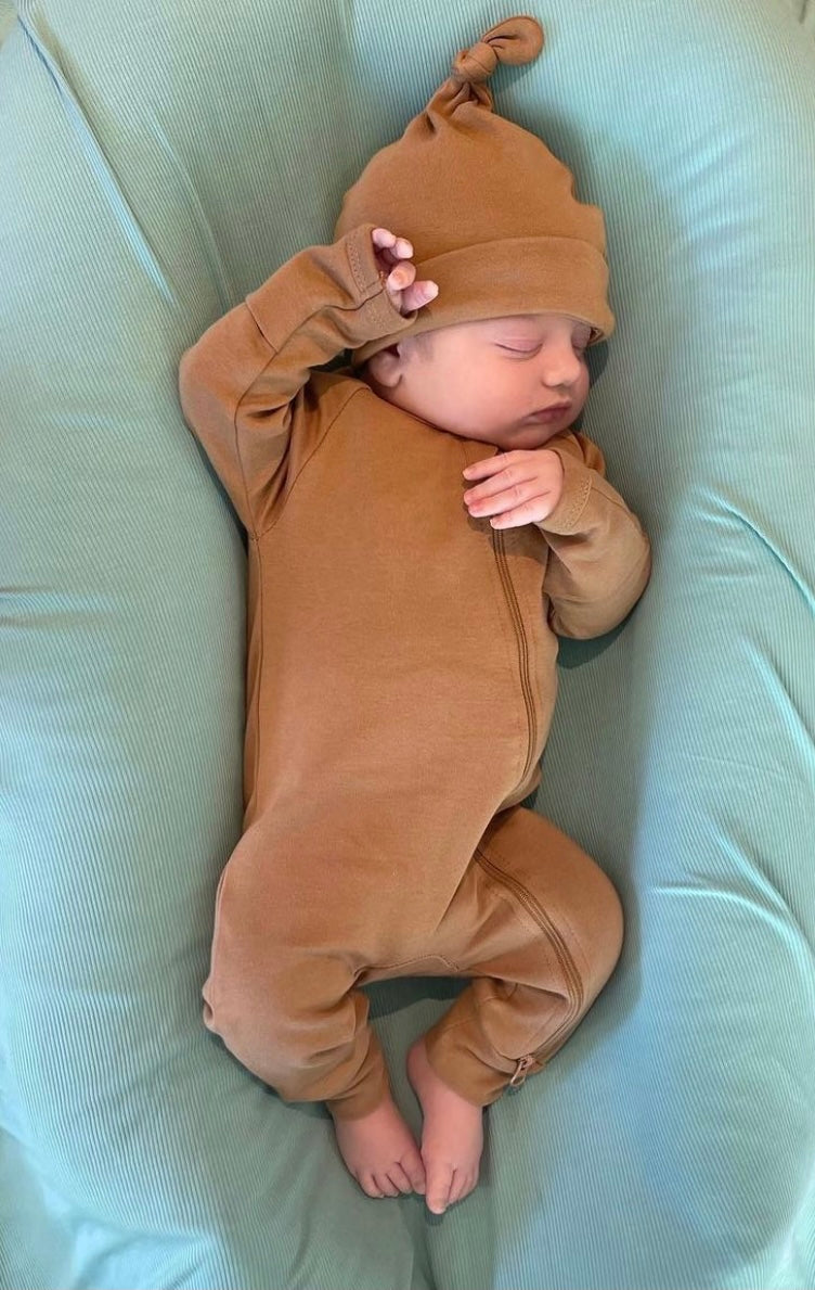 Beckham Romper | Pecan
