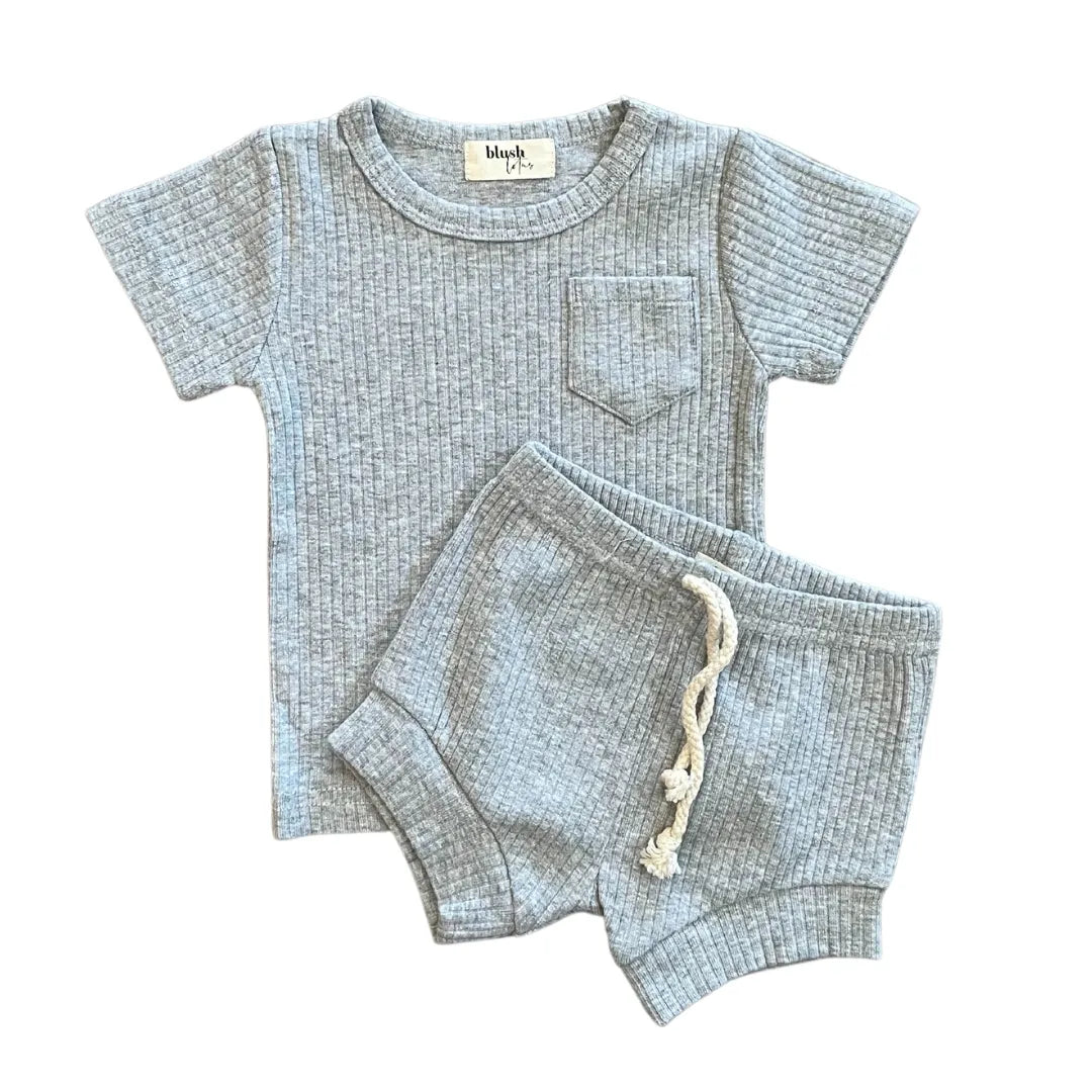 Wyatt Set | Heather Gray