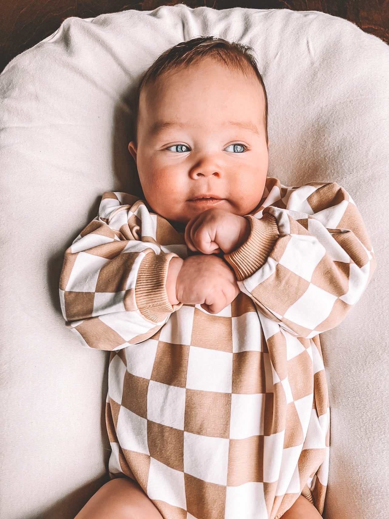 JACK | Bubble Romper | Latte