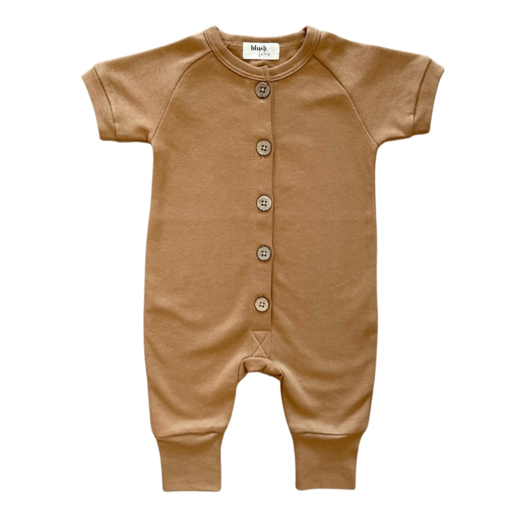 Beckett Romper | Pecan