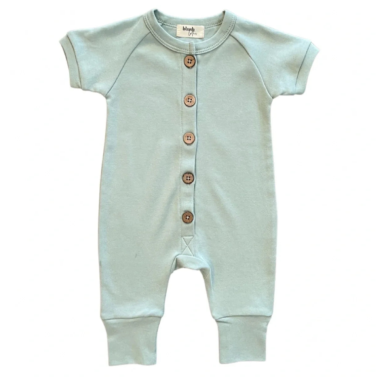 Beckett Romper | Seafoam