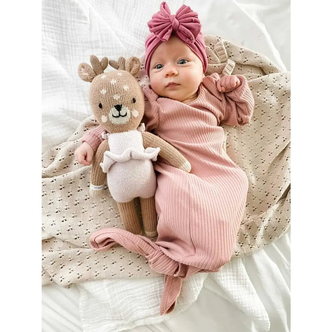 Monroe Knot Gown | Dusty Rose