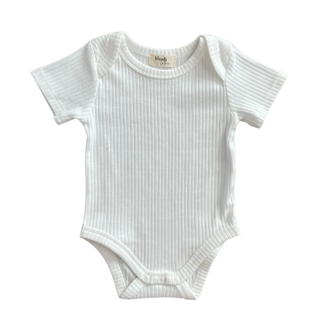 Presley Bodysuit | Short Sleeve | Dove