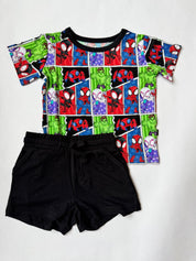 Web Heroes: Pocket Short & Tee
