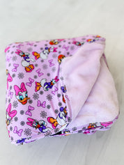 Daisy: Velvet Plush Blanket