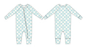 Beach Blue Mouse Checker - Zippy