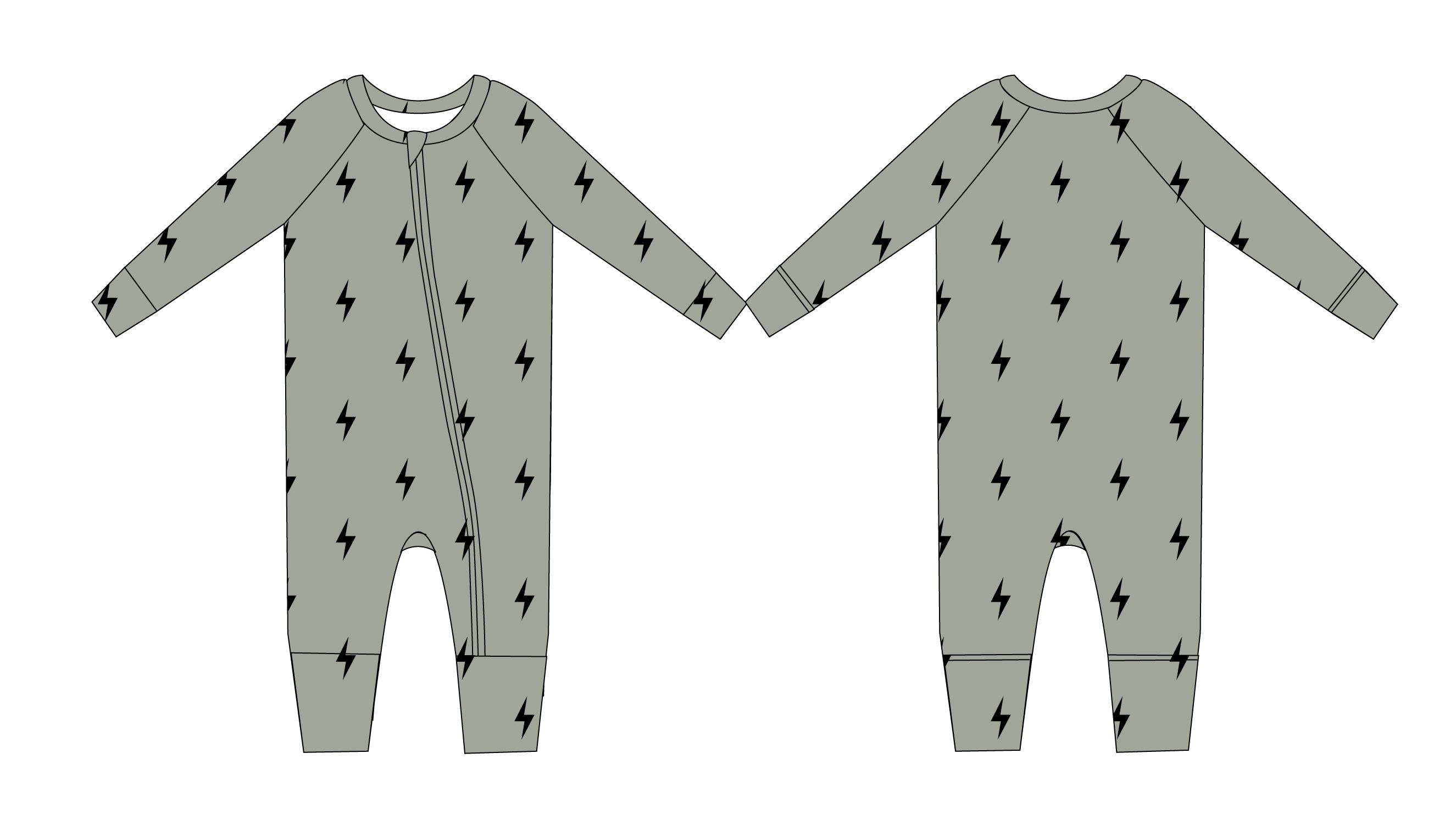 Volt - Zip Romper