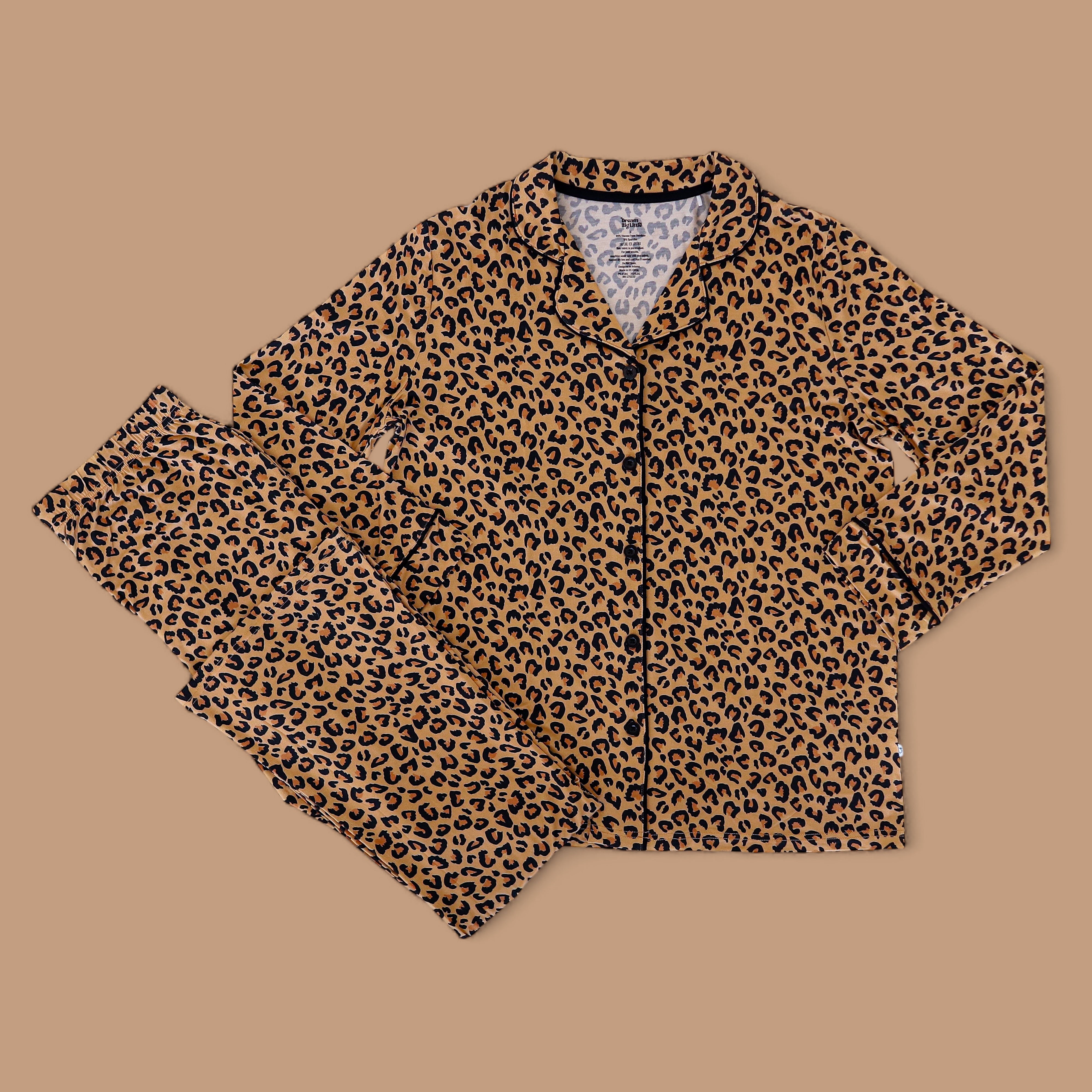 LEOPARD WOMEN'S RELAXED FLARE DREAM SET