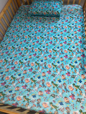 Toyland: Twin Fitted Sheet & Pillow Case