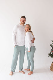 Green Stripes: Women's Joggers