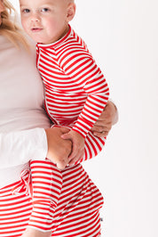 Red Stripes Zippy