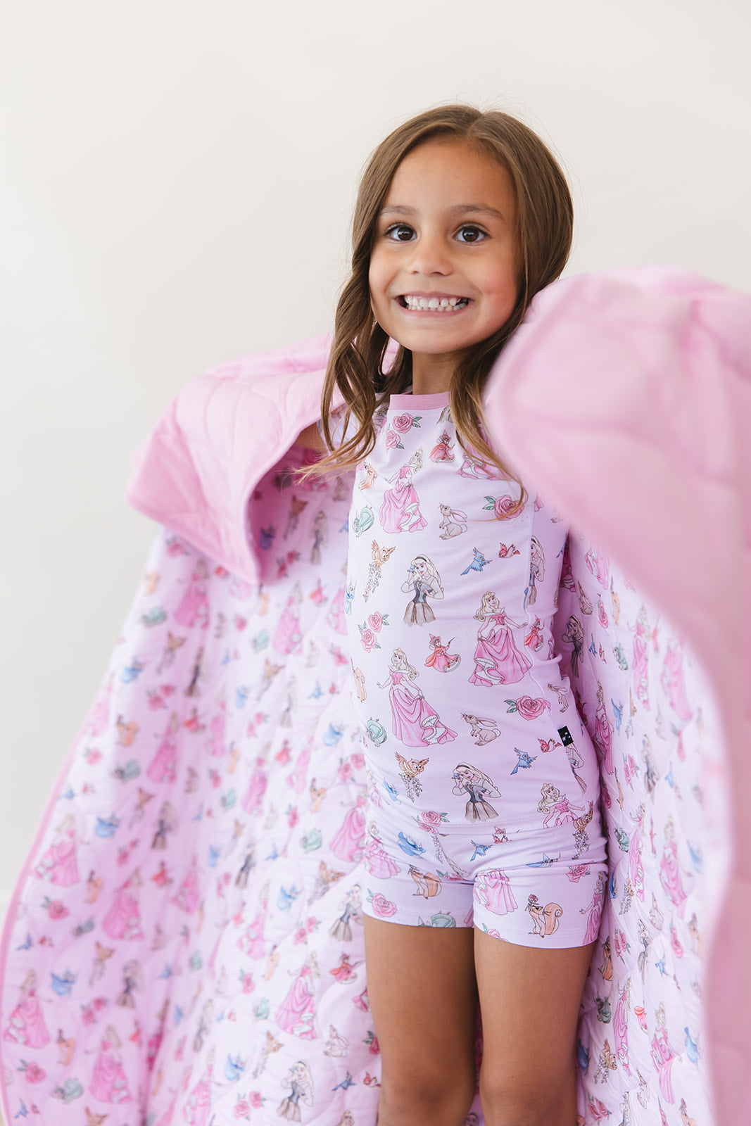 Rose - Biker Short Set