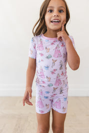 Rose - Biker Short Set