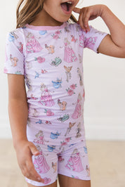 Rose - Biker Short Set