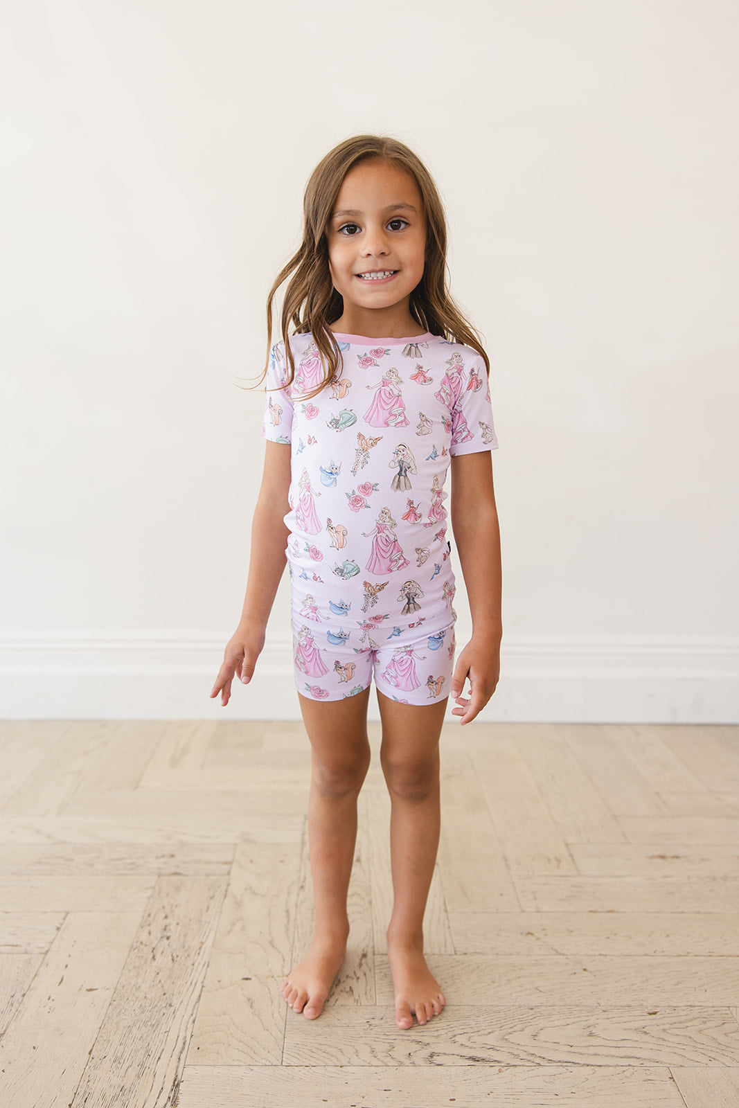 Rose - Biker Short Set